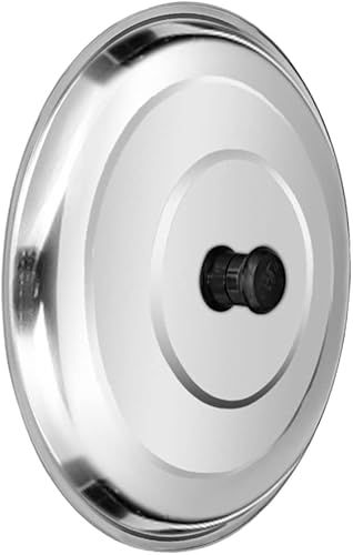 Miniatura 5 de Tapa de olla de acero inoxidable Tapa de sartén de acero inoxidable Accesorio de cocina Accesorio para el hogar Cubierta de sartén multifunción Tapa