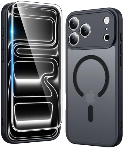 FNTCASE for iPhone 17 Pro-Max P[X:C}bgeNX`[h~^[O[hی씼gѓdbJo[-XŊȑϋv̂ϏՌیop[tHP[X(C-ubN)