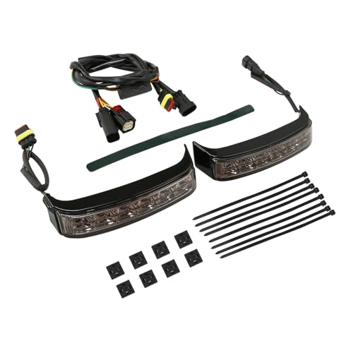 TCT-MOTORPARTS Luz LED de maletas para motocicleta para Harley Electra Road Glide FLHTCU FLHTK FLHTCUL FLHTKL FLTRU FLHTKSE FLTRUSE 2014-2023 miniatura 2