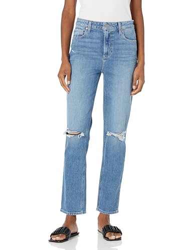 PAIGE Women's Stella Straight High Rise Striaght Leg 29