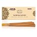 raajsee Sandal Wood Incense Sticks 100 gm,100% Pure Organic Natural Hand Rolled Free from Chemicals-No Dipping -Perfect for Church,Aroma Therapy,Relaxation,Meditation,Positivity,Healing 100 gm Pack