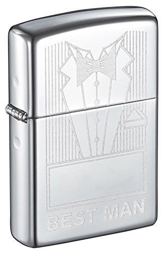 Encendedor Zippo Cromado de Alto Brillo Personalizado miniatura 2