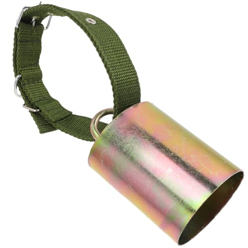 POPETPOP Set of Livestock Supplies: Zinc-Plated Cow Bells Noise-Proof for Cattle Horse Sheep Anti-Lost Bells