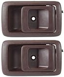 Garage-Pro Interior Door Handle SET Compatible with 1987-1991 Toyota Camry, Fits 2001-2004 Toyota Tacoma, Fits 1996-2002 Toyota 4Runner Front and Rear, Passenger Side Brown