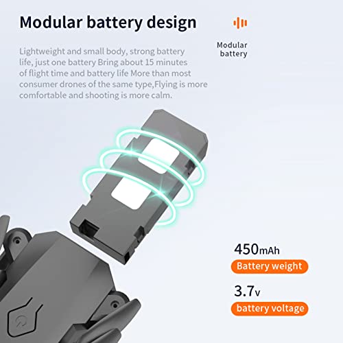 Vicfone Mini RC Drone com Câmera 4K Câmera RC Quadcopter com Função Trajetória Voo Controle Gesto Bo