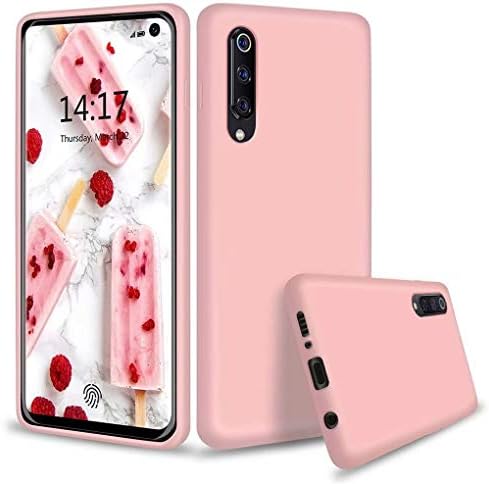 NiaCoCo Compatible with Huawei P Smart 2019/Honor 10 Lite Case Ultra Thin Shockproof Liquid Silicone Phone Case Soft Gel Microfiber Rubber Stripe Protector Case (Blue Purple)