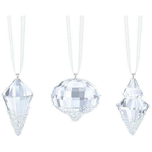 Swarovski Christmas Ornaments (Set of 3)
