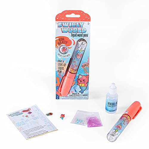 TBC The Best Crafts Leuchtender Kugelschreiber Rote Katze Ölstifte Farben Set Geschenke für Kinder Mädchen Junge Cover