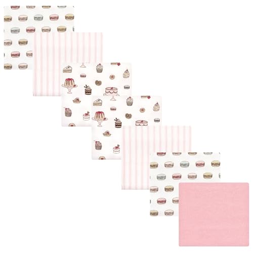 Image of Luvable Friends Little Treasure Flannel Receiving Blankets 7pk