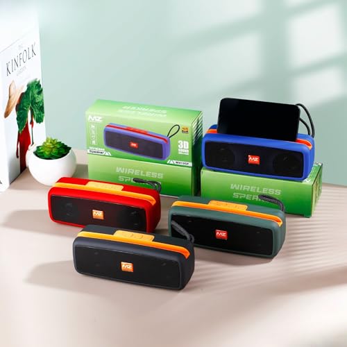 Image of MZ M419SP (Portable Bluetooth Speaker) Dynamic Thunder Sound with High Bass, 10W Power with 1200mAh Battery
