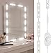 Viugreum Luces LED de Espejo,Luces de camerino,DIY Lámpara para Espejo de maquillaje, Luces Modulos Para espejo,armario,estantería,tocador,60 Bombillas LED