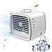 Produktbild Mobile Klimaanlage Klein, 4 In 1 Kleine Klimaanlage für Zimmer, Klimaanlage usb, Luftkühler Silent mini Air Cooler, Tragbare Klimaanlage, 7 Farben LED, 3 Kühlstufen, Tragbarer Luftkühler für Heim Büro