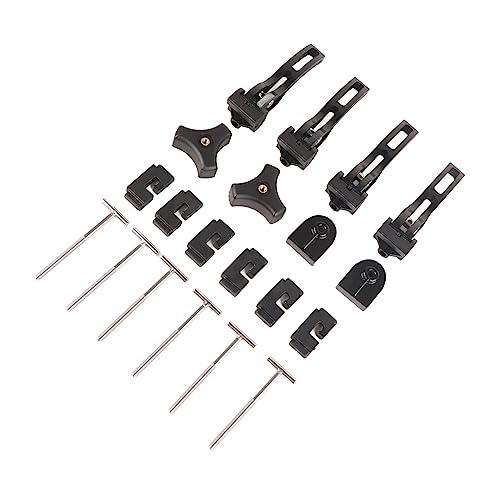 Kit de réparation de couverture de tonneau pour réparer une bâche rigide 3 parties cassée