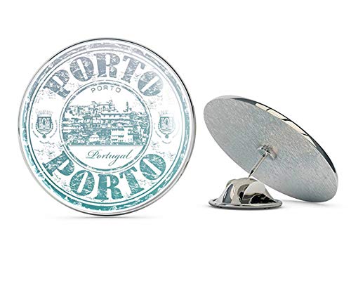 Porto Portugal Round Metal 0.75