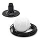 NEWASHAN Externe Marine GPS-Antenne für Garmin GPS GPSMAP GDU GNC MAP NavTalk Pilot StreetPilot AIS Boot Schiff Yacht Navigation Empfänger Fishfinder Sounder + 7,9 m Kabel TNC-Anschluss + BNC-Adapter