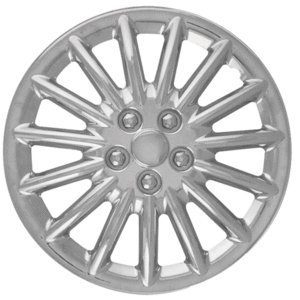 CCI IWC188-17C 17 Inch Clip On Chrome Finish Hubcaps - Pack of 4