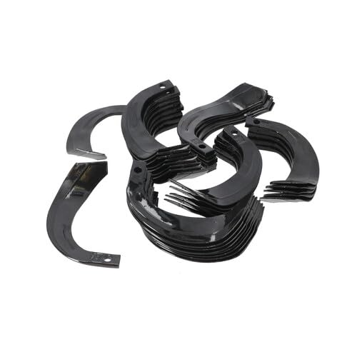 Tiller Tine Set - 12 mm fits Yanmar 195107-18510 Left Hand 195107-18520 Right Hand