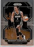 2022 Panini WNBA Prizm #121 Bridget Carleton Minnesota Lynx Official WNBA Basketball Trading Card in Raw (NM or Better) Condition