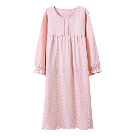 DianShaoA Camisón de Lunares para Niña Cover