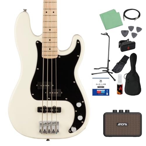 SQUIER プレシジョンベース スクワイア　PJベース　　弦セット Amazon | Squier by Fender Affinity Series Precision Bass PJ Maple