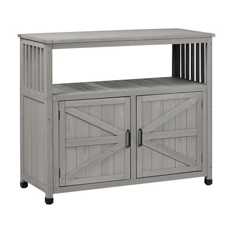 Mederlo Wooden Patio Bar Table Set Cover