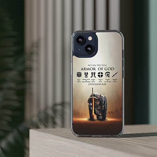 Sazaha Phone Case, Male Warrior Of God Put On The Full Armor Of God Ephesians 6:10, Phone Case For Iphone 13, Iphone 13 Phone Case #TOP1