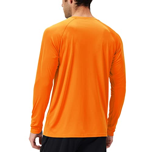 Image of NAVISKIN Men's Rash Guard Shirts Swim Shirts UPF 50+ UV Sun Protection Long Sleeve Shirts Lightweight Quick Dry