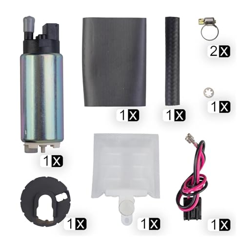 Bomba Combustible Eléctrica Universal de Flujo Continuo 255 LPH Tanque Interno GSS342 2