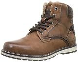 TOM TAILOR Jungen 2171201 Halblange Stiefel, Cognac, 37 EU