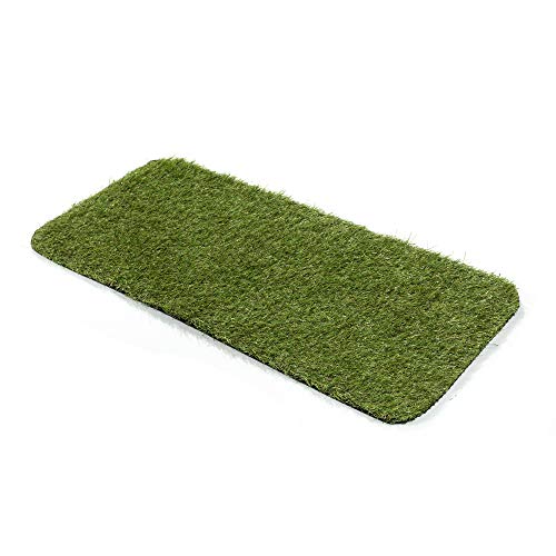 Ottomanson PET800-12X28 Artificial Grass Puppy Potty Training Pad With Tray, 15 Inch X 30 Inch Reusable Pee Pad For Small Pets And Dogs thumb #9