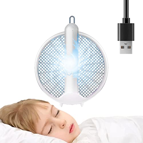 Raquete Elétrica Bugg Zapper | Mata-mosquitos elétrico recarregável USB,Raquete mata-moscas dobrável