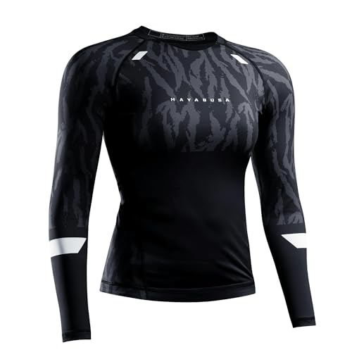 Amazon.com: Hayabusa Women's Apex Long Sleeve BJJ Rash Guard