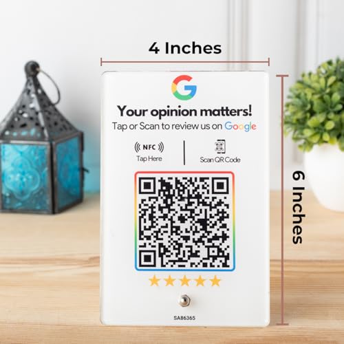 tinydabba Review NFC Standee with QR Code by tinydabba - 3