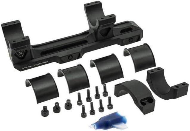 Strike Adjustable Scope Mount for Picatinny Rails with Multi Eye Relief Positions