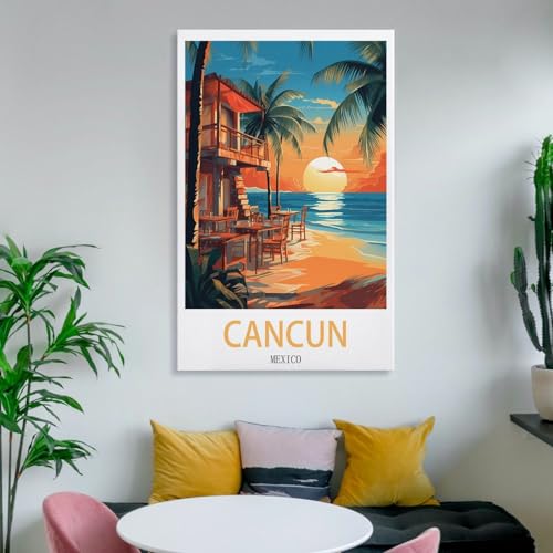 Impression toile Cancun Mexique pour sublimer vos murs vides