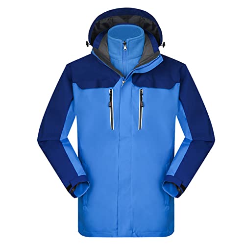 GLSR Jaqueta masculina à prova d'água, impermeável e respirável, roupa esportiva ao ar livre, jaque