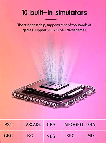 Faxiang X1 4.3-Inch Game Console Nostalgic Classic Dual-Shake Game Console 8G Built-In 10,000 Games #TOP4