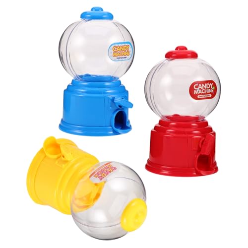 JECOMPRIS 3 Pezzi Distributore Mini Colorati Macchina per Dolci per Feste e Regali per Contenitore per Snack
