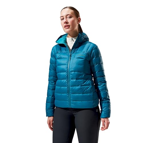 Berghaus Women's Silksworth Hooded Down Jacket | Padded Jacket | Extra Warm | Lightweight | Packable, Deep Ocean, 12 - Image 2