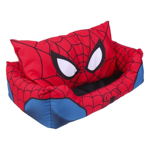 Cerdá Life'S Little Moments - Panier pour Chien Original de 65 x 45 cm Parfait pour Chiens de Petite Taille ou Chiens Moyens - de Spiderman et Marvel Studios® Licence Officielle