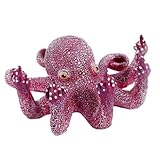 YANCONGLIDEYAN Octopus Aquarium Ornaments Decoration Artificial Glow Fish Tank Decorations Aquarium Accessories Garden Decor Ornaments (Purple)