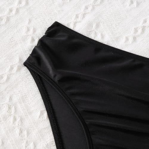 Girls' Swimsuit, Girls Bikini Adjustable Shoulder Strap with Lace Swimsuit Set 7-16Y3