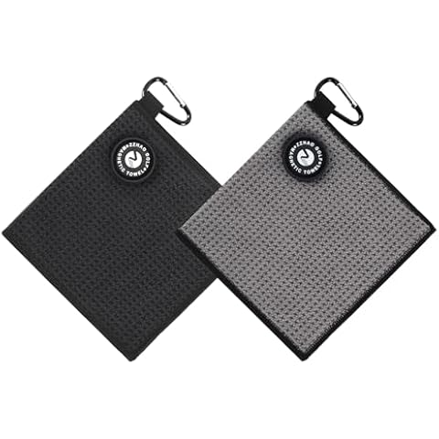 ZZHAO Magnetic Golf Towels with Clip Cover
