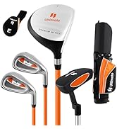 GYMAX クラブセット クラブ9本 右利き用 ゴルフクラブセット/ヤS3070