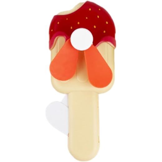 TRENDIVIBE Handheld Fan Cartoon Hand Press Portable Mini Fan