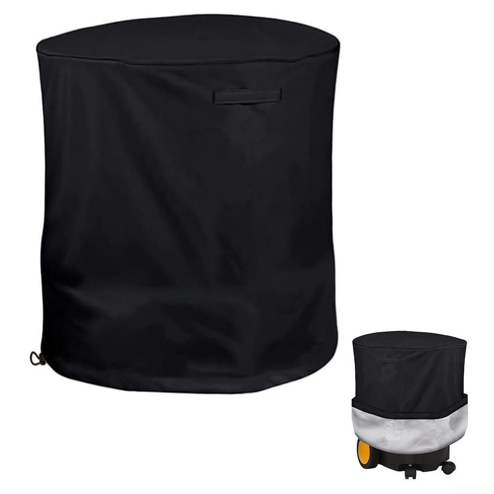 Cubierta eléctrica para astilladora de madera 210D Oxford, protector de trituradora de polvo, impermeable, resistente a los rayos UV, resistente al viento con dobladillo elástico para