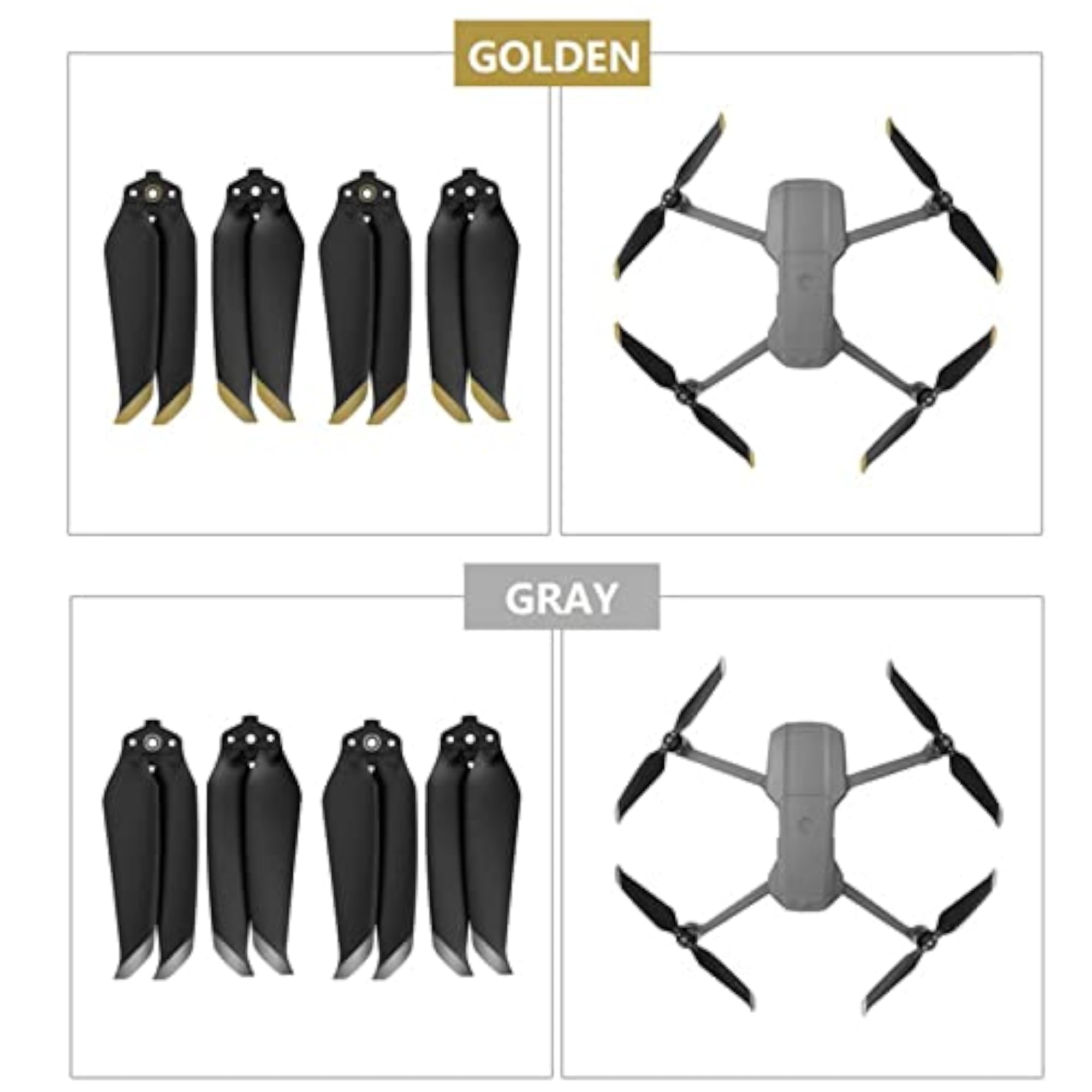 Low-Noise 7238F Propellers for DJI Mavic Air 2S Drone