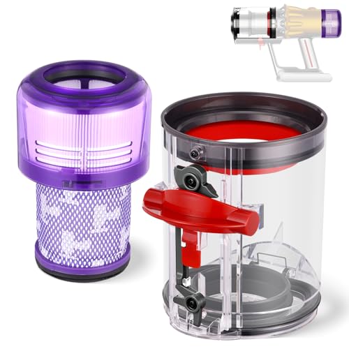 Aspirateur canistre accessary V12 poubelle filtre HEPA rechange SV20 965272