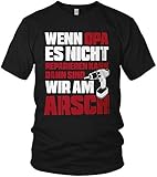 Das T-Shirt ist angenehm zu tragen und mit dem weichen Stoff (Material: 100% Baumwolle) hochwertig und ohne störende Seitennähte verarbeitet. Mit dem runden Ausschnitt und den Größen S bis 5XL für Herren, Damen, Jungen und Mädchen geeignet.