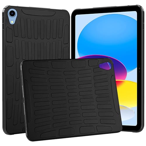 Image of TGK Rugged Back Cover for Ipad 10Th Gen 10.9 Inch 2022 (A2757 / A2777 / A2696) iPad A16 11.0 inch 2025 Case Black